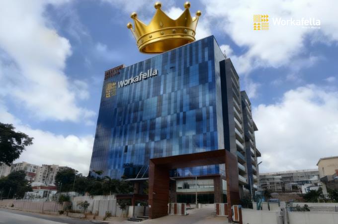 Modern office space in Hitech City at Workafella Western Aqua 